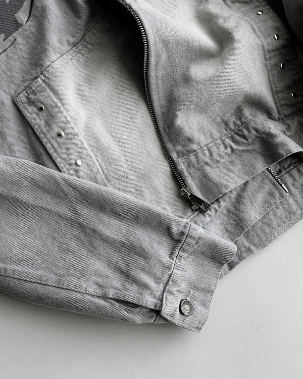 Denim Zip Gris Pitbullying