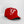 Gorra High Crown Roja Pitbullying