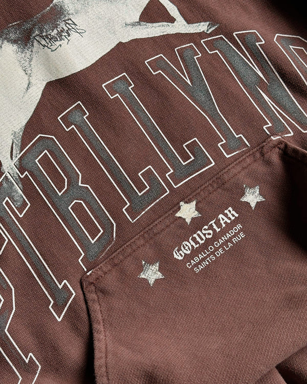 Hoodie Pitbullying Marron Caballo