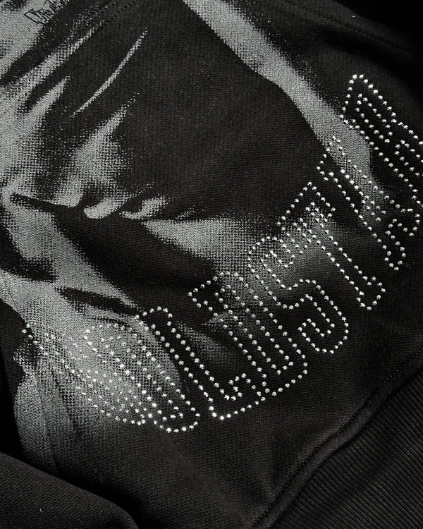 Hoodie Pitbullying Negro GoldStar