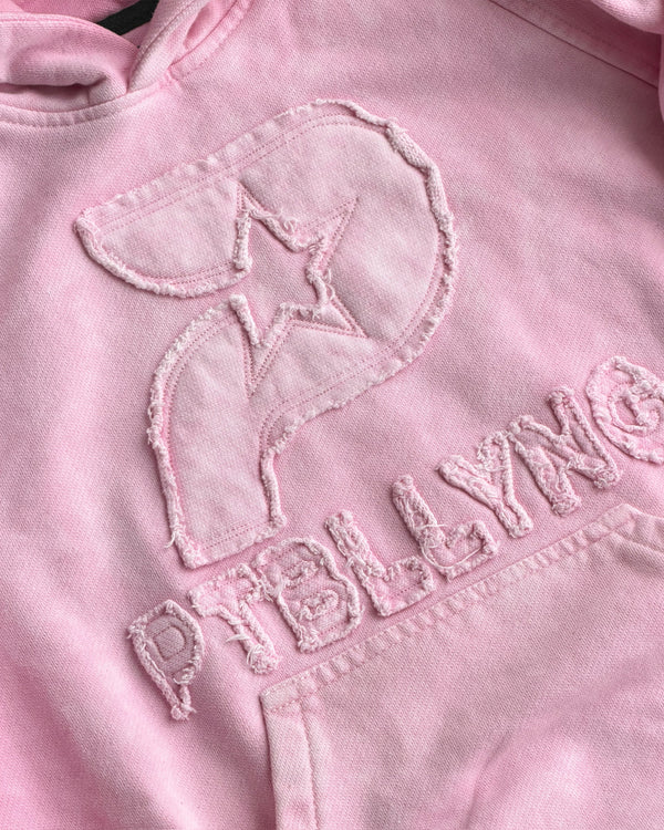 HOODIE STAR GANG ROSA