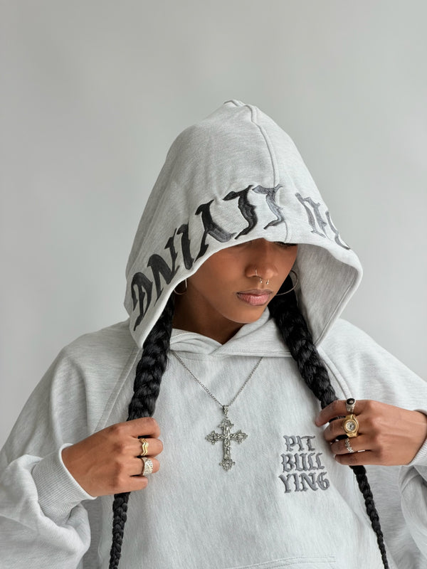 HOODIE GRIS MUJER