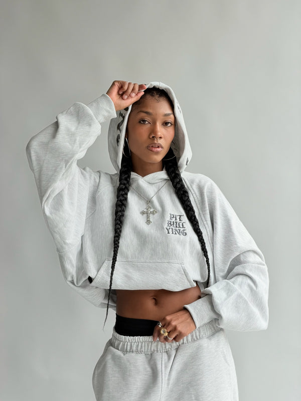 HOODIE GRIS MUJER