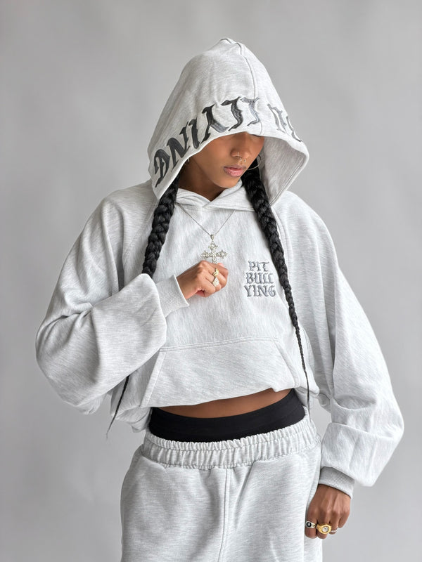 HOODIE GRIS MUJER