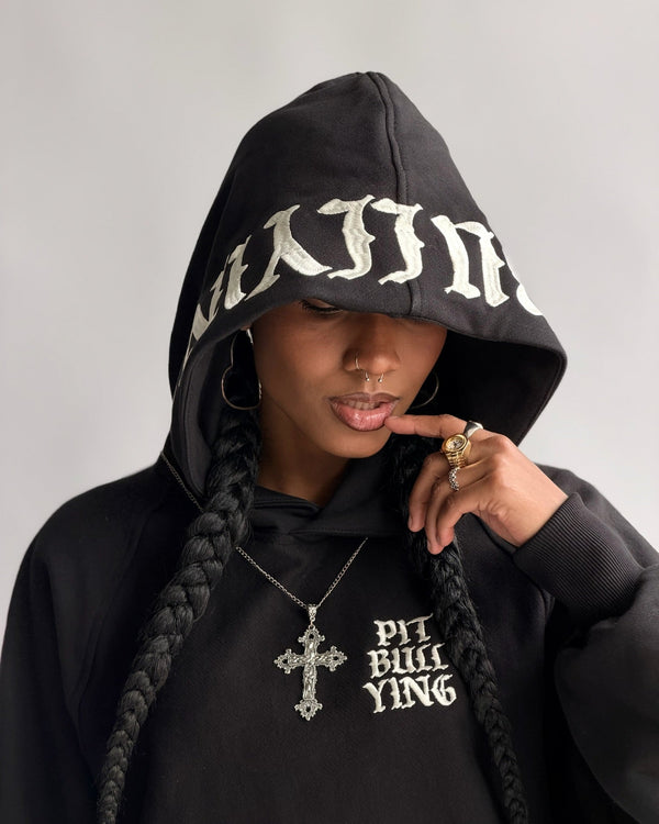 HOODIE NEGRO MUJER