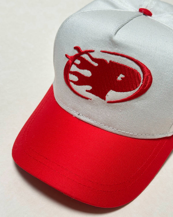 Gorra P Flame Blanco