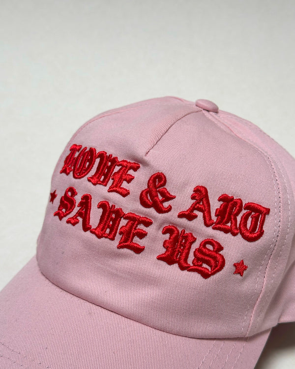 Gorra Save Us Rosa