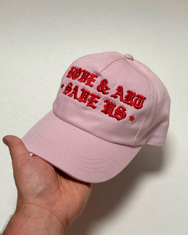 Gorra Save Us Rosa