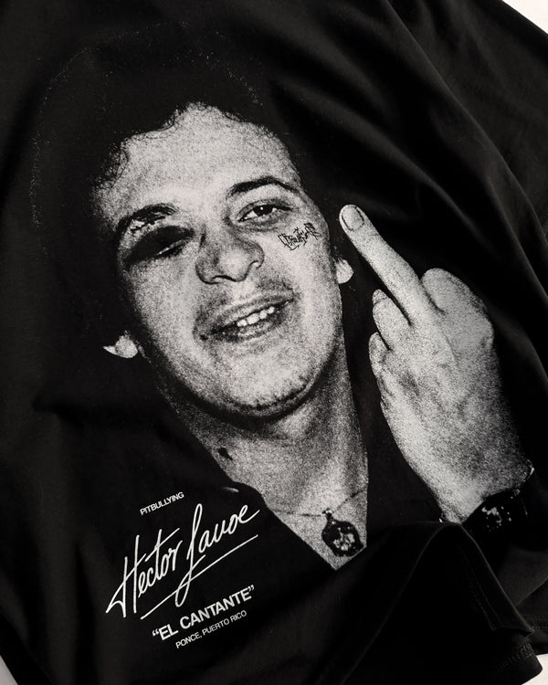 Camiseta Oversize Héctor Golpe Negro