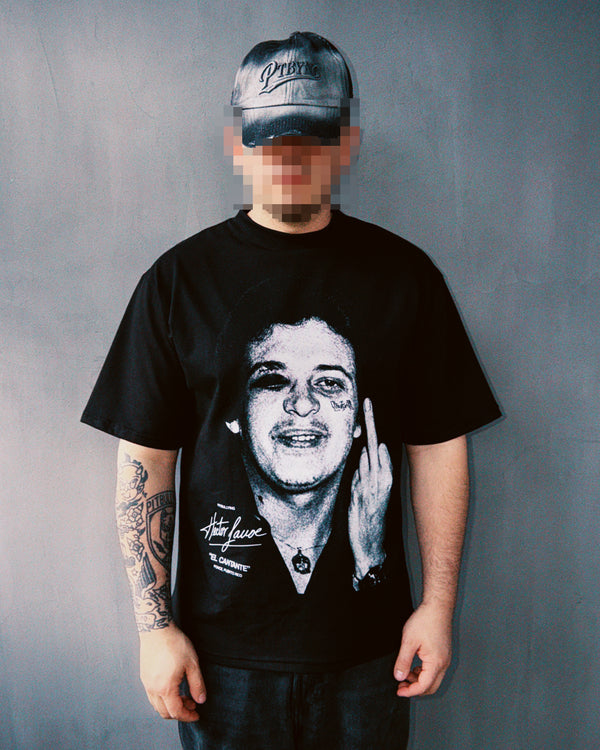 Camiseta Oversize Héctor Golpe Negro