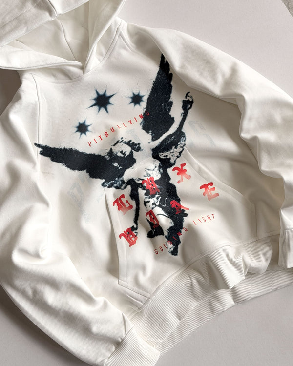 Hoodie Crudo Pitbullying Angel