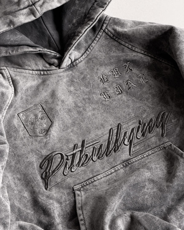 Hoodie Pitbullying Gris 