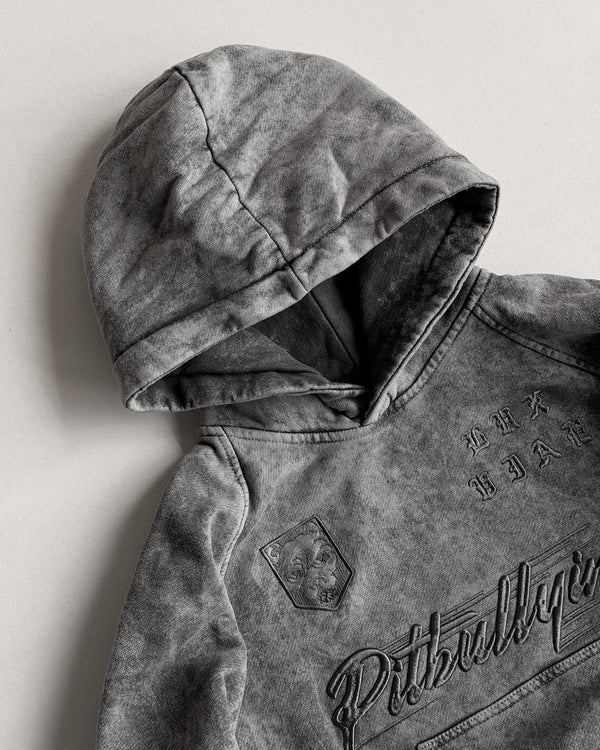 Hoodie Pitbullying Gris 