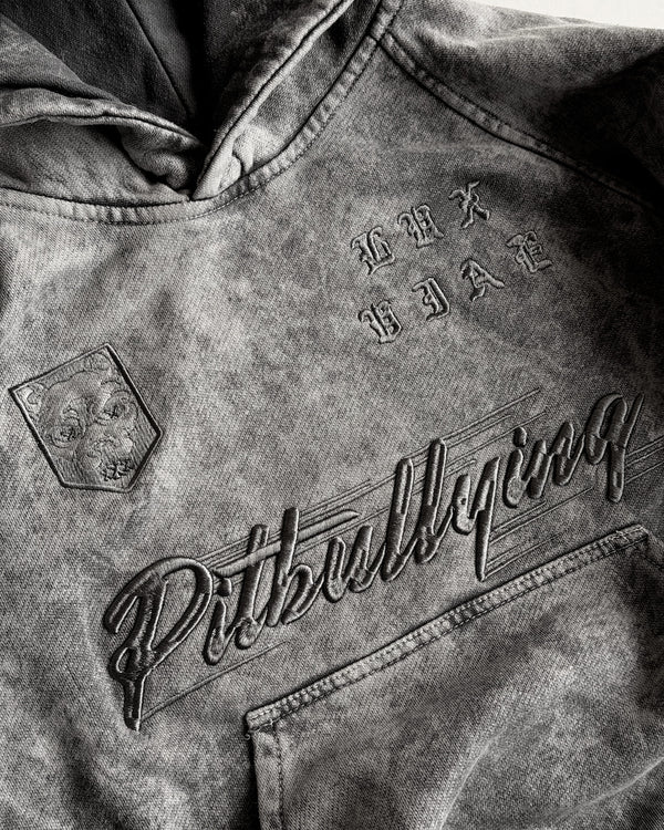 Hoodie Pitbullying Gris 