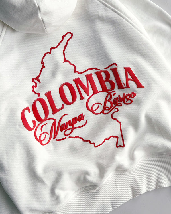 Hoodie Crudo Colombia Ft Nanpa Básico - Que Tin y Que Tan