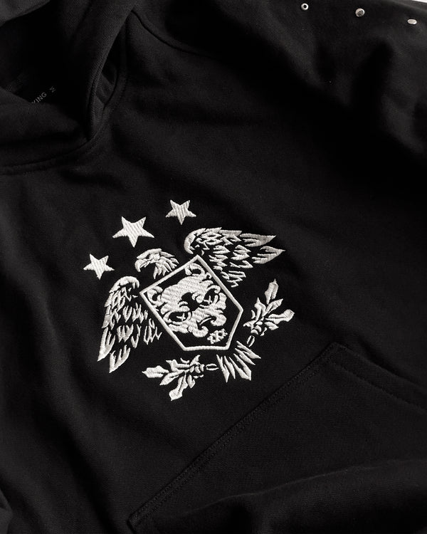 Hoodie Escudo Negro