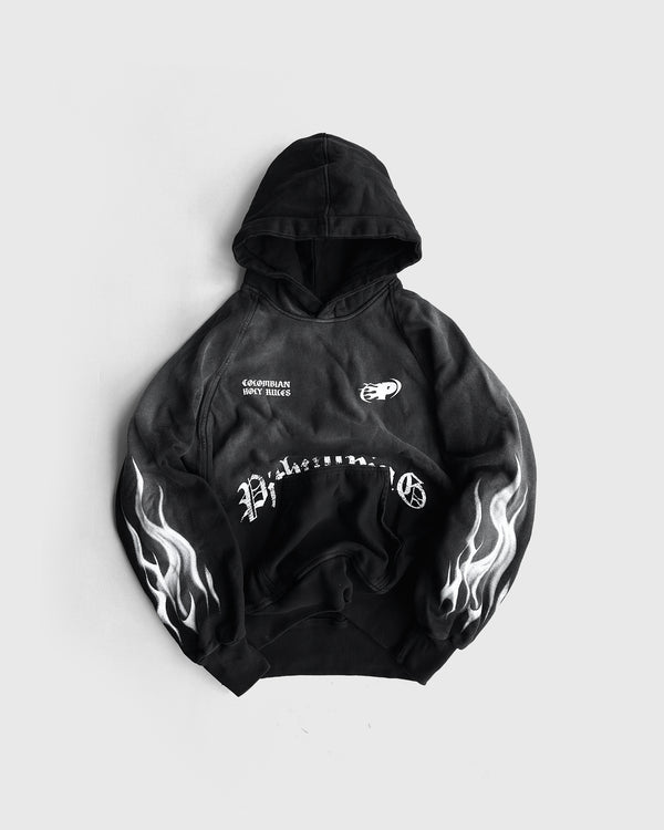 Pitbullying Flame Hoodie Degrade