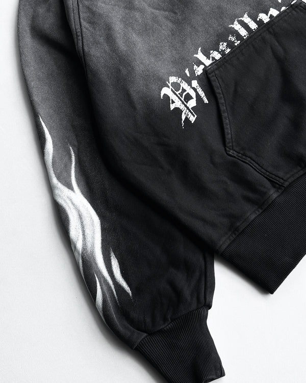 Pitbullying Flame Hoodie Degrade