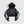 Hoodie Crop Negro