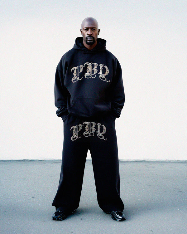 Hoodie Pby Negro 30:30