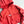 Hoodie crop Rojo