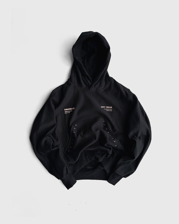Sagrado Corazón Hoodie Negro