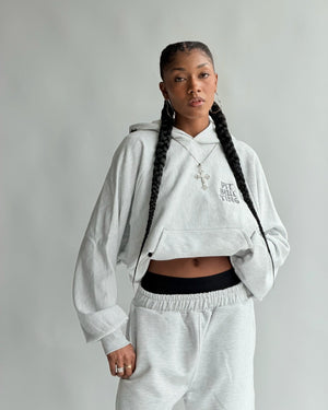 Hoodie Star Gang Gris