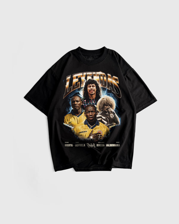 CAMISETA OVERSIZE LEYENDAS COLOMBIA
