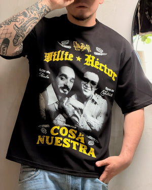 Camiseta Negra Cosa Nuestra Pitbullying