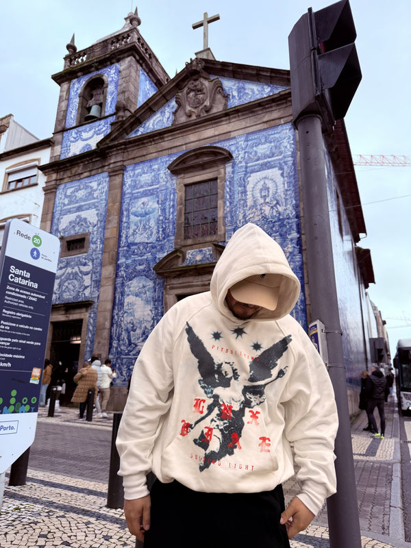 Hoodie Crudo Pitbullying Angel