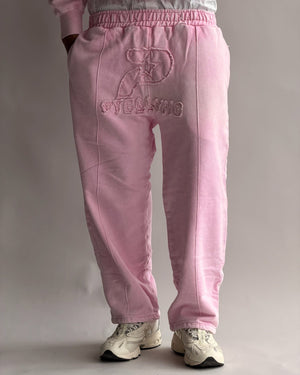 JOGGER STAR GANG ROSA