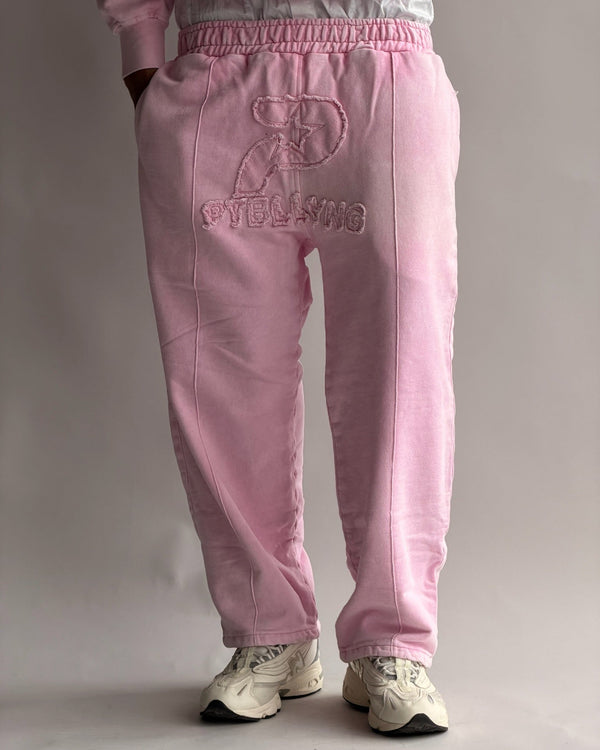 JOGGER STAR GANG ROSA