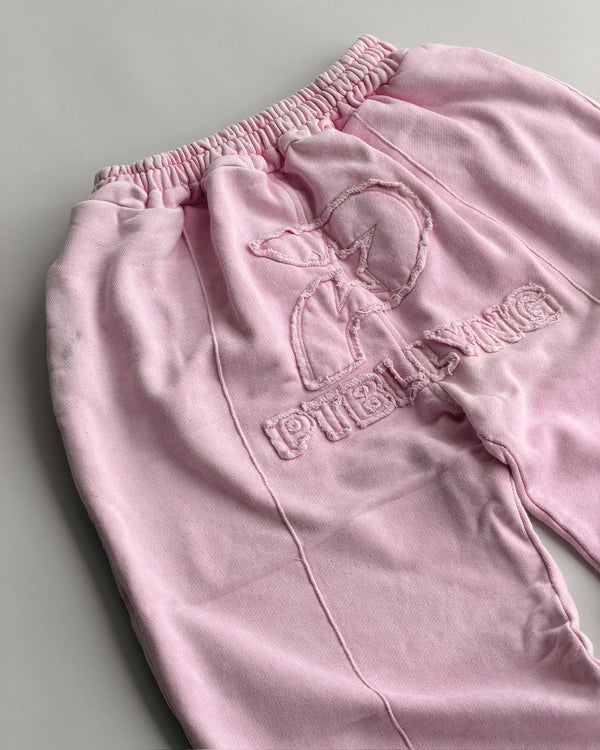 JOGGER STAR GANG ROSA