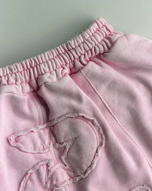 JOGGER STAR GANG ROSA