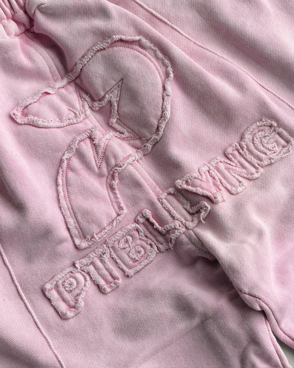 JOGGER STAR GANG ROSA