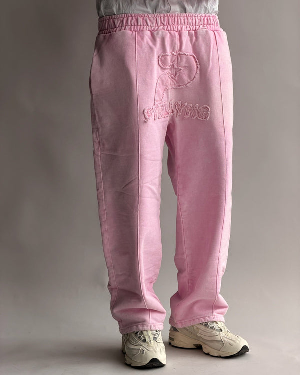 JOGGER STAR GANG ROSA