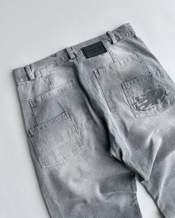 Jean Denim Saints Gris