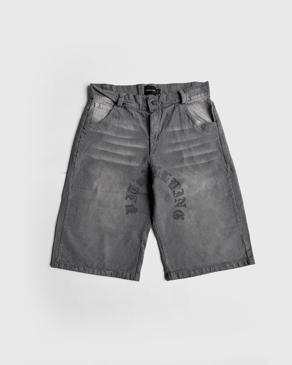 Jorts Baggy Denim Saints Gris