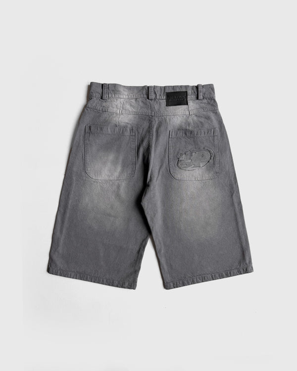 Jorts Baggy Denim Saints Gris
