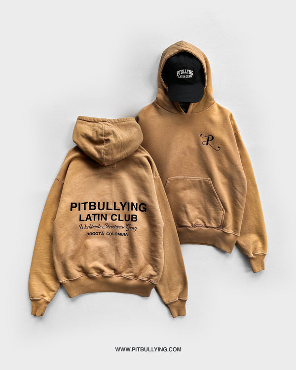 Hoodie LatinClub Beige