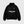 Hoodie Cuello Alto Negro