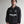 Hoodie Cuello Alto Negro