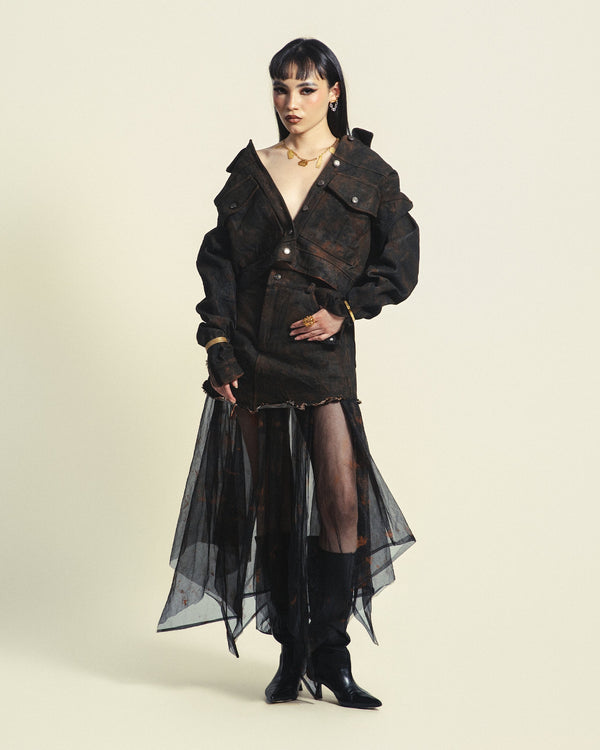 JACKET OXIDO SIN MIRAR A LOS LADOS