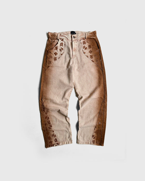 JEAN DENIM MONOGRAM BEIGE