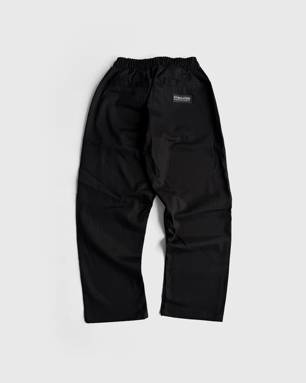 PANTALÓN CARGO DRILL NEGRO