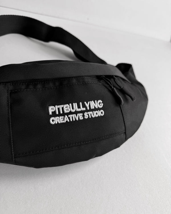 Riñonera Negra Pitbullying Creative Studio