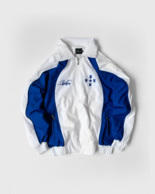 Tracksuit Set Blanco Azul