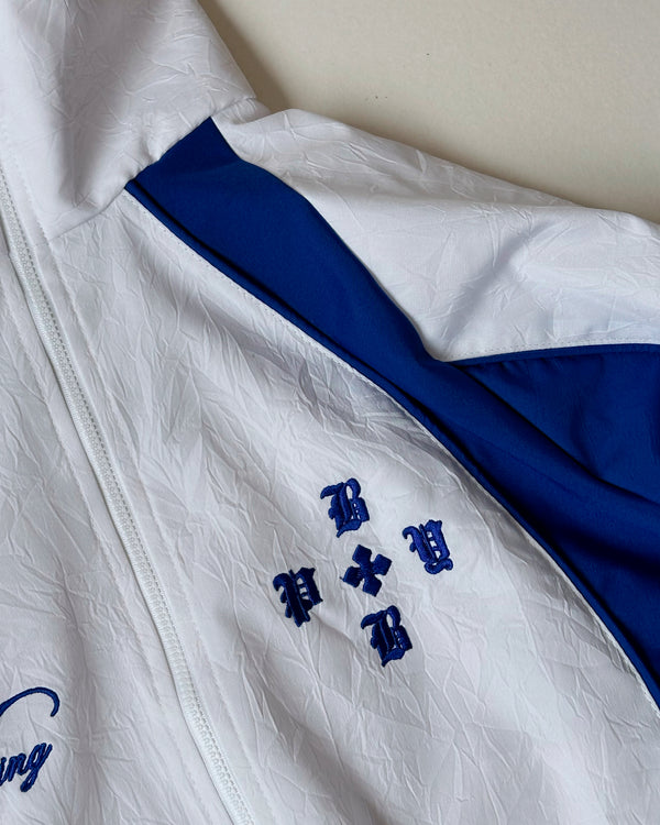 Tracksuit Jacket Blanco Azul