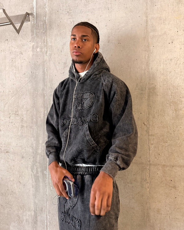 SET HOODIE + JOGGER STAR GANG VINTAGE
