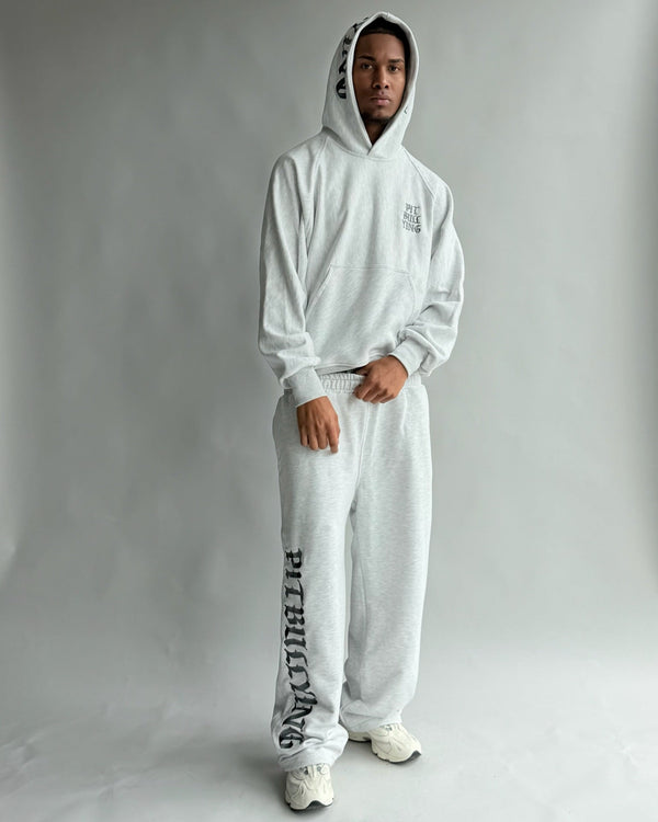SET HOODIE + JOGGER STAR GANG GRIS